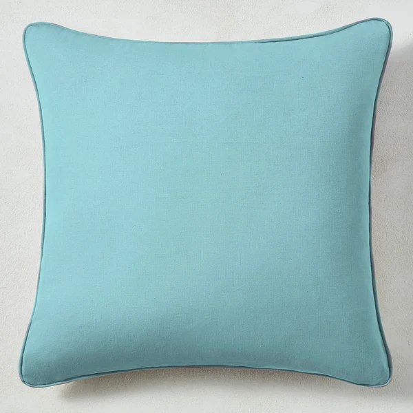 Jungle Queen Pillow 22" - Cerulean - Image 2