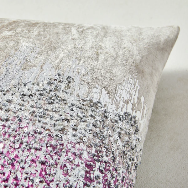 Joie De Vivre Pillow 22" - Boysenberry - Image 3