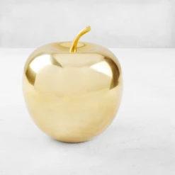 Gold Oversized Apple