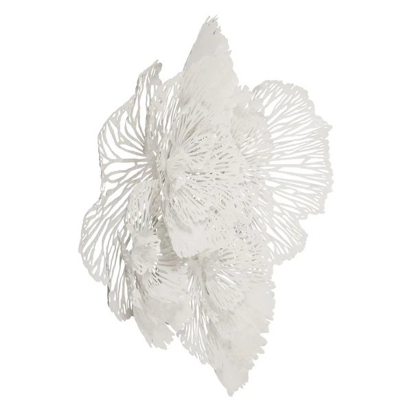 Flower Wall Decor - White - Image 2
