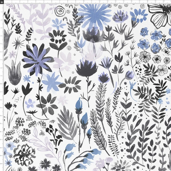 Sofia Outdoor Pillow 18" - Blue - Image 4