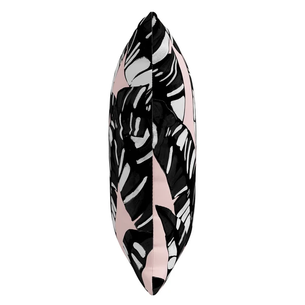 Miami Outdoor Pillow 18" - Black - Image 2