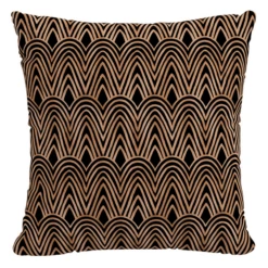 Drake Outdoor Pillow 18" - Brown