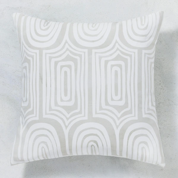 Gina Outdoor Pillow 18" - Natural