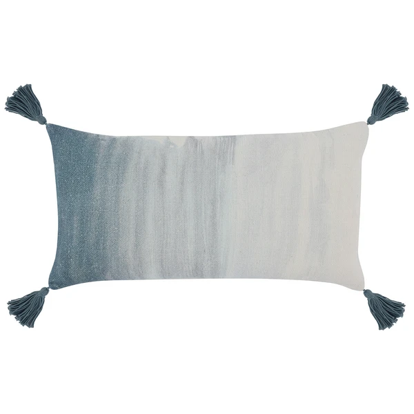 Kaya Lumbar Pillow - Blue