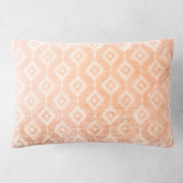 Teri Lumbar Pillow - Blush