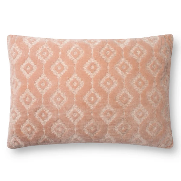 Teri Lumbar Pillow - Blush - Image 2
