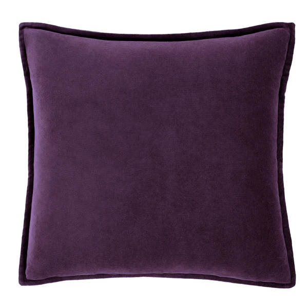 Velvet Pillow 20" - Plum - Image 4