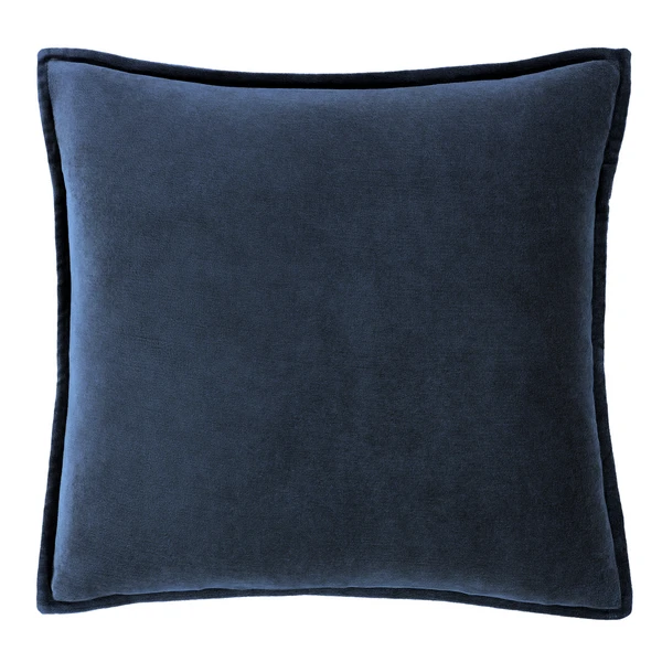Velvet Pillow 20" - Navy - Image 4