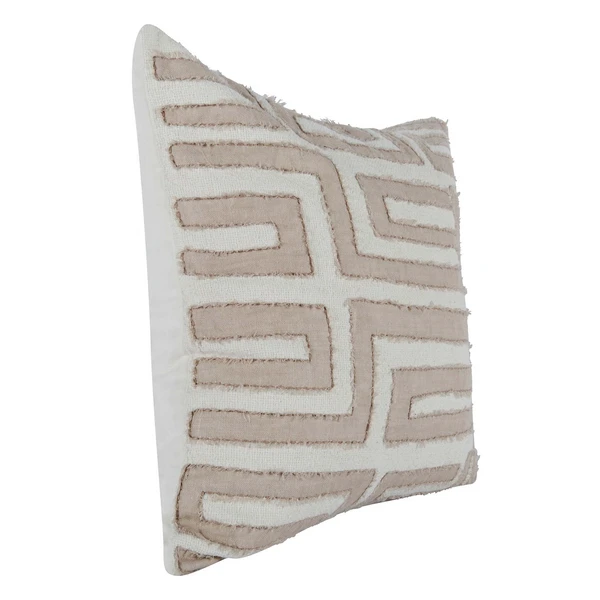 Zane Pillow 22" - Natural/Ivory - Image 4