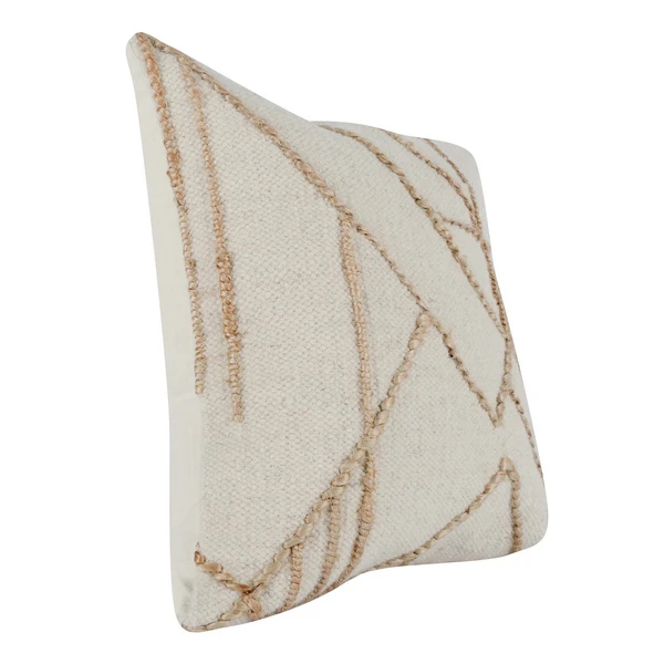 Juni Pillow 22" - Ivory/Natural - Image 3
